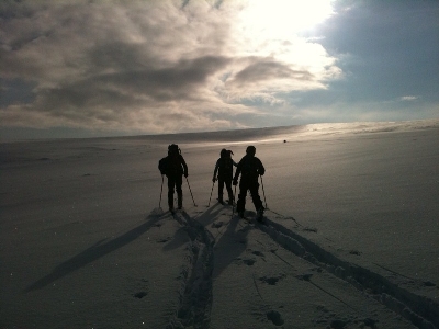 Going North (Ski Touring, Mnt Keen, Scotland - February 2010)