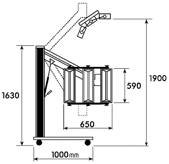  IR Heater Lamp Type JRTH-HL3000 Drawing